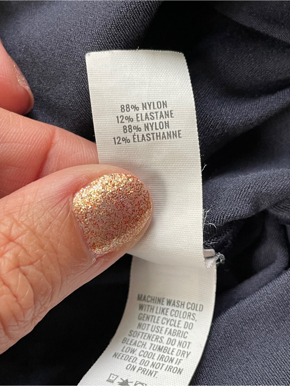 Offline by Aerie Charcoal Gray High Rise Real Me 7/8 Leggings Size Medium - Picture 10 of 10